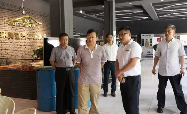 海港區政府領導蒞臨乾港 海港區政府領導蒞臨乾港